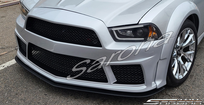 Custom Dodge Charger  Sedan Front Bumper (2011 - 2014) - $890.00 (Part #DG-025-FB)